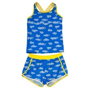 L.L. Bean Watersports Tankini Shorts Set